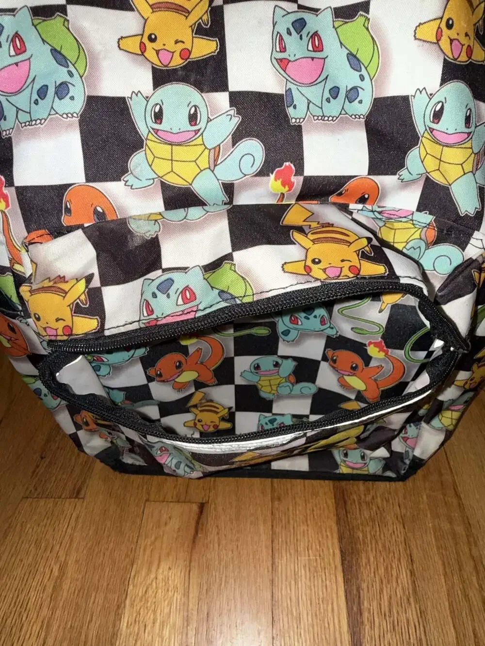 Pokemon Backpack Pikachu Bulbasaur Squirtle Charmander Kids Back To School